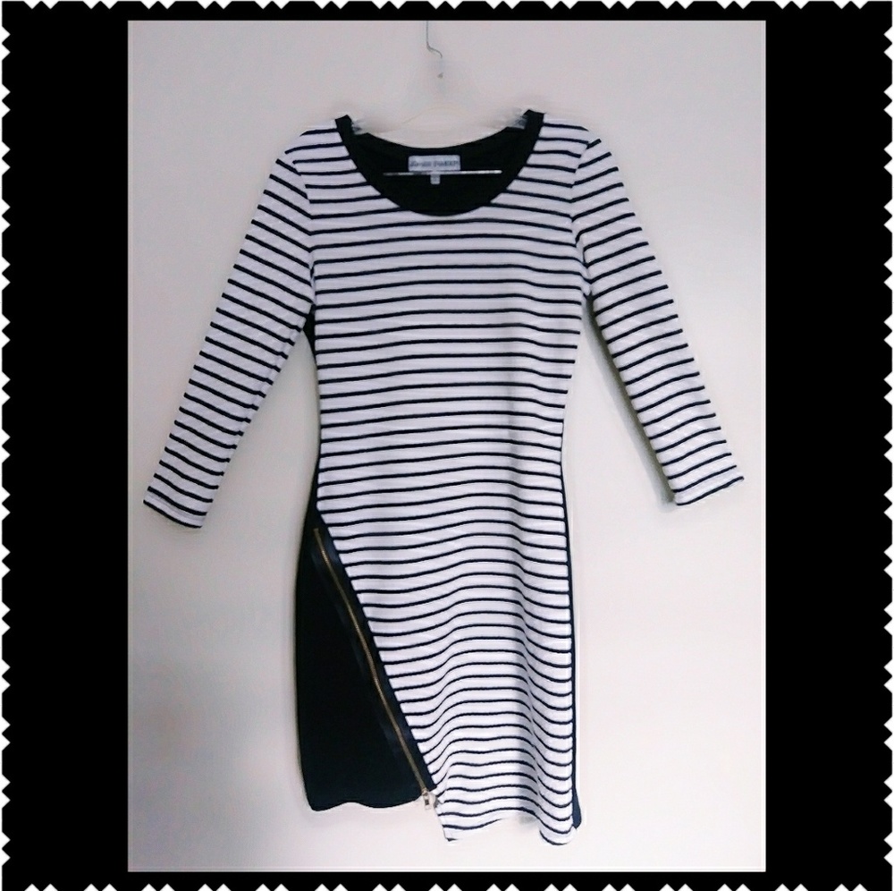 Black/White Dress